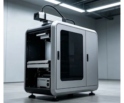 Integrated Enclosed Fiber Laser Marking Machine